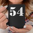Fifty Four 数字 54 ナンバー コーヒーマグ 面白い贈り物