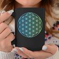 Flower Of Life 宇宙のポジティブなエネルギー フラワーオブライフ 長袖tシャツ コーヒーマグ 面白い贈り物
