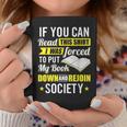 I Was Forced To Put My Book Down Book Lover Reading Small Graphic Print Coffee Mug Unique Gifts