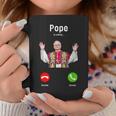 Pope Leo Xiv Is Calling Catholic Humor メンズ レディース コーヒーマグ 面白い贈り物