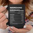 Giordano 栄養成分表示 コーヒーマグ 面白い贈り物