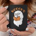 Halloween Boooks Ghost For Book Lover Graphic Print Coffee Mug Unique Gifts