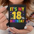 It's My 18歳の誕生日プレゼント。18歳のティーンの男の子と女の子に。 コーヒーマグ 面白い贈り物