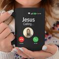 Jesus Is Calling I Jessus Calls An & コーヒーマグ 面白い贈り物