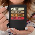 Jesus The Way The Truth Life Erse Christian Worship コーヒーマグ 面白い贈り物