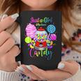 Just A Girl Who Loves Candy、レインボースイーツテスターギフト コーヒーマグ 面白い贈り物