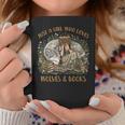 Just A Girl Who Loves Wolves And Books Fantasy Wolf Reader Graphic Print Coffee Mug Unique Gifts