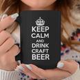 Keep Calm And Drink Craft Beer Beer Lover コーヒーマグ 面白い贈り物