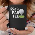 Let's Par ゴルフボール ティーピン付き 面白いゴルフクラブtシャツ コーヒーマグ 面白い贈り物