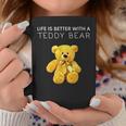 Life Is Better With A Teddy Bear All Life Matters テディベア コーヒーマグ 面白い贈り物
