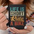 Life Ishort Ride A Bike Motorcycle Rider 長袖tシャツ コーヒーマグ 面白い贈り物
