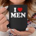 I Love I Love Men コーヒーマグ 面白い贈り物