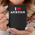 I Love Ayrton 私は愛する Ayrton コーヒーマグ 面白い贈り物