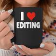 I Love Editing Heart Movie Film Newspaper Journalism Book Graphic Print Coffee Mug Unique Gifts I Love Editing Heart Movie Film Newspaper Journalism Book Graphic Print Coffee Mug Unique Gifts