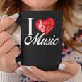 I Love Music D001-0095A コーヒーマグ 面白い贈り物