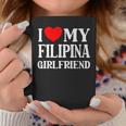I Love My Filipina Girlfriend デザイン Best Boyfriend コーヒーマグ 面白い贈り物