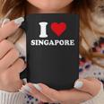 I Loveingapore Heart シンガポールギフト コーヒーマグ 面白い贈り物
