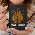 Matteooo イタリアンブレインロットミーム – シュールなaiクリーチャー コーヒーマグ 面白い贈り物