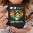 More Pride Less Prejudice Pride Month Lgbtq ゲイ レズビアン コーヒーマグ 面白い贈り物