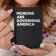 Morons Are Governing America コーヒーマグ 面白い贈り物