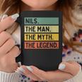 Nils The Man The Myth The Legend面白い名言 コーヒーマグ 面白い贈り物