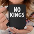 No Kings コーヒーマグ 面白い贈り物