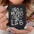 No Music No Life ミュージシャン Djバンド 音符 コーヒーマグ 面白い贈り物