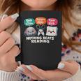 Nothing Beats Reading Book Librarian Across America Kids Graphic Print Coffee Mug Unique Gifts