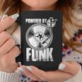 Powered By Funk Music 70年代 & 80年代 ビニール コーヒーマグ 面白い贈り物