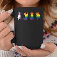 Progress Pride Cute Dog Lgbt プログレス ゲイ ペット好き コーヒーマグ 面白い贈り物