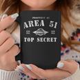 Property Of Area 51 トップシークレット Ufoエイリアン コーヒーマグ 面白い贈り物