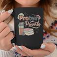 Protein And Proverbs Protein Workout Book Lover Gym Graphic Print Coffee Mug Unique Gifts