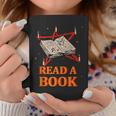 Read a Book Pentagram Satan Occult Goth Satanic Graphic Print Coffee Mug Unique Gifts
