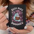 Read More Books Boo Ghost Halloween Reading Books Teacher Graphic Print Coffee Mug Unique Gifts
