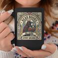 Read Books Be Kind Stay Weird Raven Tarot Reading Coffee Graphic Print Coffee Mug Unique Gifts