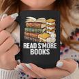Read S'More Books Camping Themed Literacy Night Graphic Print Coffee Mug Unique Gifts