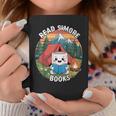 Read Smore Books Cute Marshmallow Camp Reading Library Kids Graphic Print Coffee Mug Unique Gifts