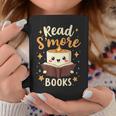 Read S'More Books Reading Campfire Camping Graphic Print Coffee Mug Unique Gifts