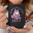 Reading Is My Favorite Sport Bookworm Cat Lover Book-Club Graphic Print Coffee Mug Unique Gifts
