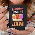 Reading Is My Jam I Love To Read Books Graphic Print Coffee Mug Unique Gifts