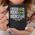 I Rescue Books Trapped Bookstore Book Reader Bookworm Graphic Print Coffee Mug Unique Gifts