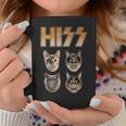 Hiss Rocktars 猫と子猫 コーヒーマグ 面白い贈り物