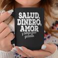 Salud Dinero Amor Y Tiempo Para Gastarlo コーヒーマグ 面白い贈り物
