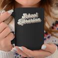 School Librarian Library Worker Bookworm Book Cataloger Graphic Print Coffee Mug Unique Gifts