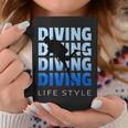 Scuba Diving Gearcuba Diving Equipment Dive コーヒーマグ 面白い贈り物