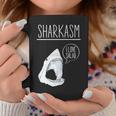 Sharkasm I Lovealad面白い皮肉なシャークスタジオ 長袖tシャツ コーヒーマグ 面白い贈り物