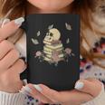 Skull Roses And Butterfly Book Death By TBR Bookish Graphic Print Coffee Mug Unique Gifts
