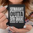 Straight Outta 5Th Gradechool Graduation Class Of 2033 コーヒーマグ 面白い贈り物
