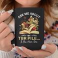 TBR Pile Bookworm Reading Books For a Book Lover Graphic Print Coffee Mug Unique Gifts