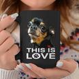 This Is Love And Tan チワワ犬 長袖tシャツ コーヒーマグ 面白い贈り物